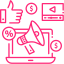 icone de marketing digital
